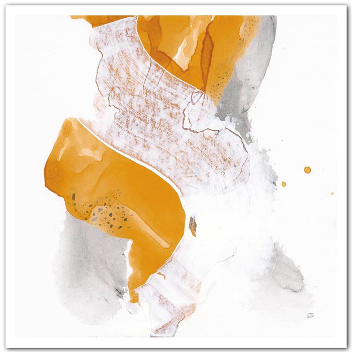 Affiche deco Ambre abtraite Affiche seule