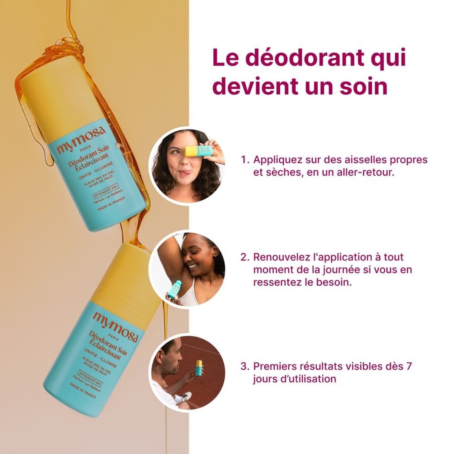Déodorant - Soin Déodorant Éclaircissant 50ml