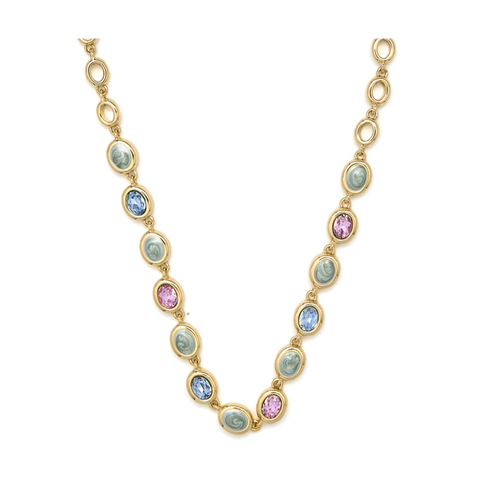 Collar Asbi acabado oro amarillo 18k