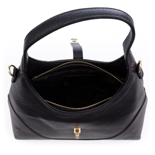 Belgioioso Bolso de hombro Mujer. Piel auténtica Dollaro