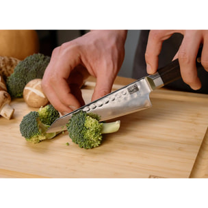 Set completo di coltelli (4 coltelli) - Collezione Bunka Damasco