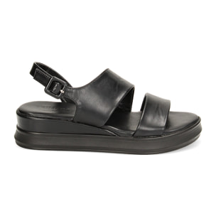 Zeppe nere, platform 4,4 cm