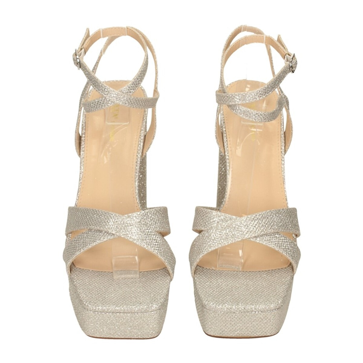 Sandali Donna Tata Italia Argentato