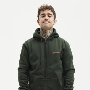 Sudadera con capucha y cremallera GRAPE Hydroponic