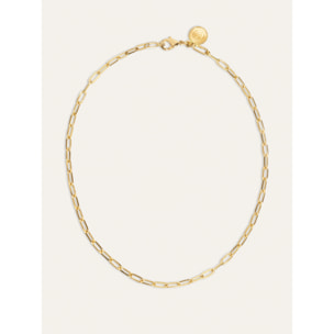 Collar Chic Acero Baño Oro