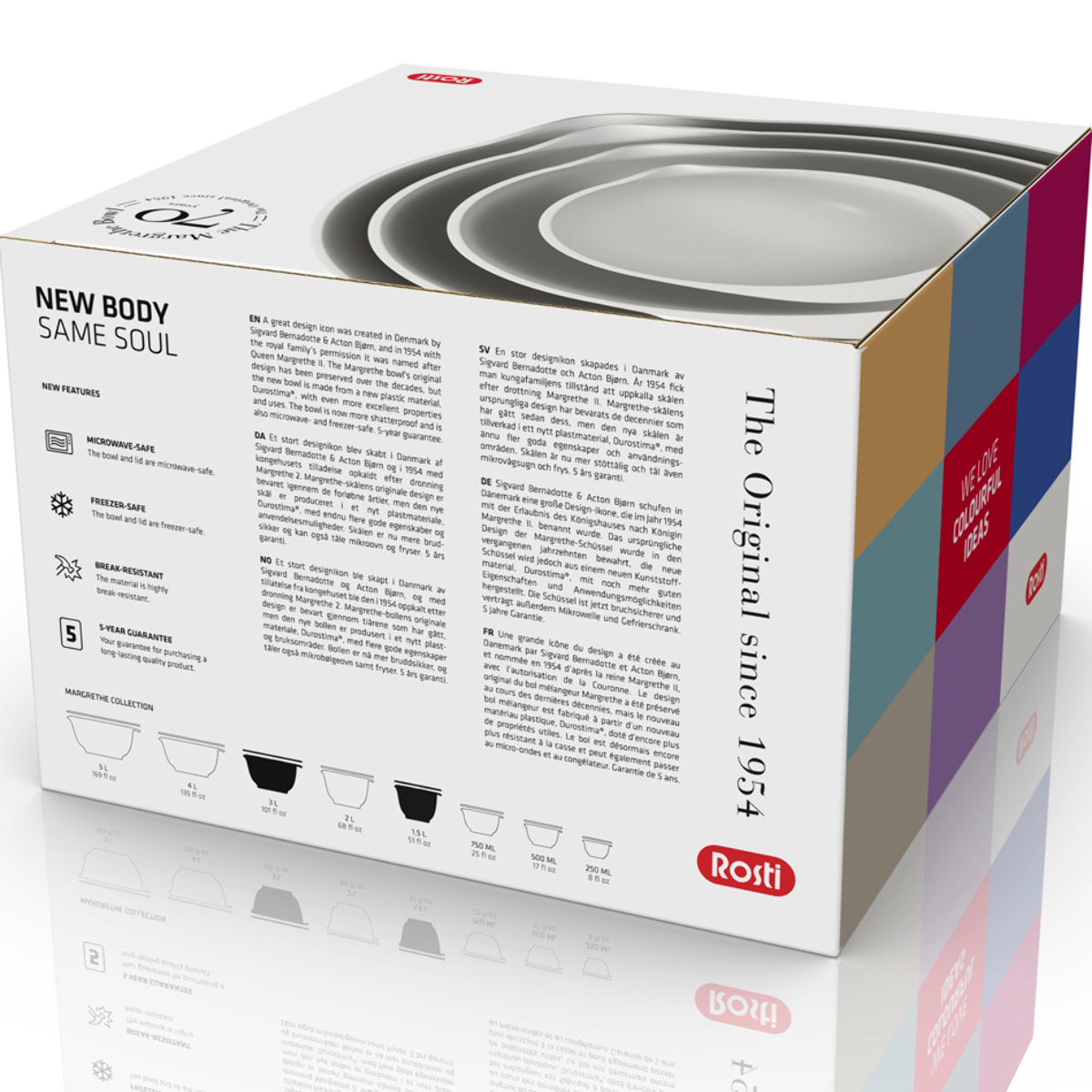 Set de bols 4 pces NEW Margrethe