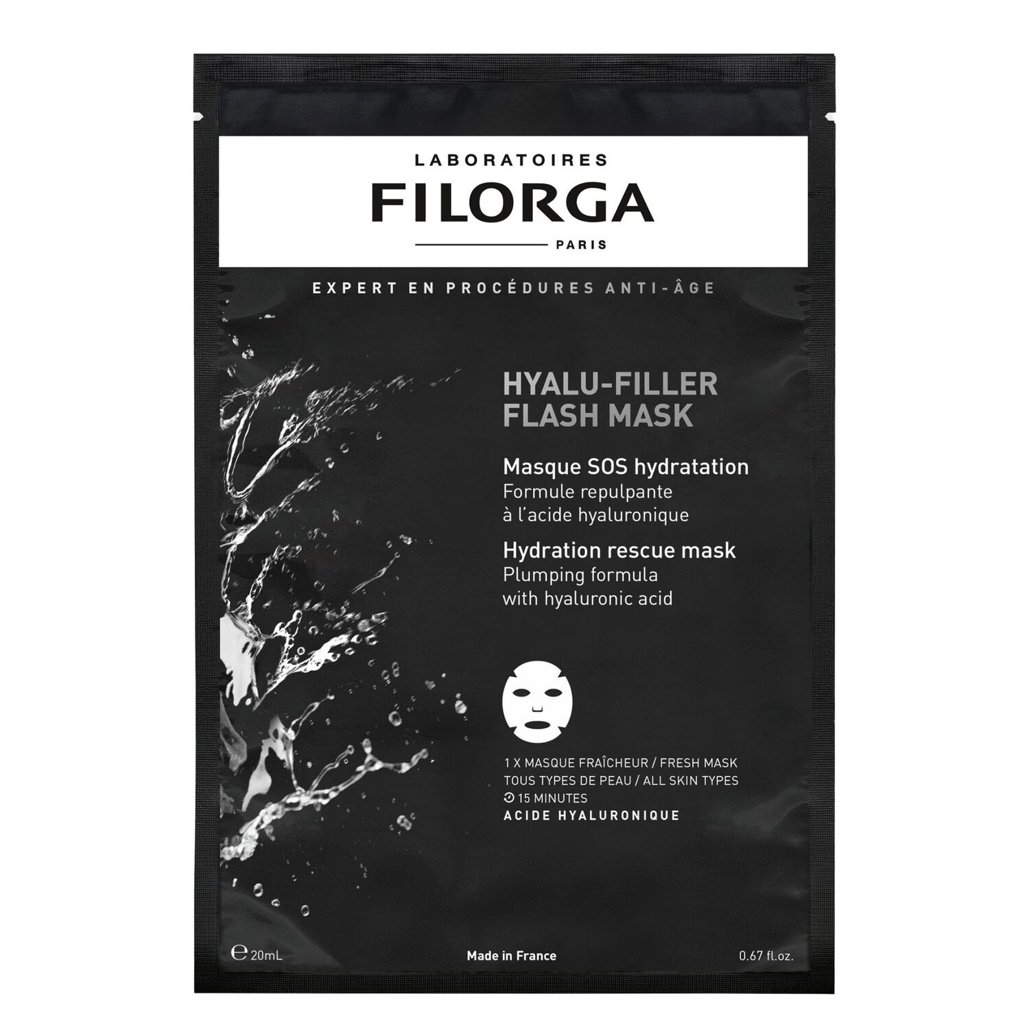 Hyalu-Filler - Masque en Tissu