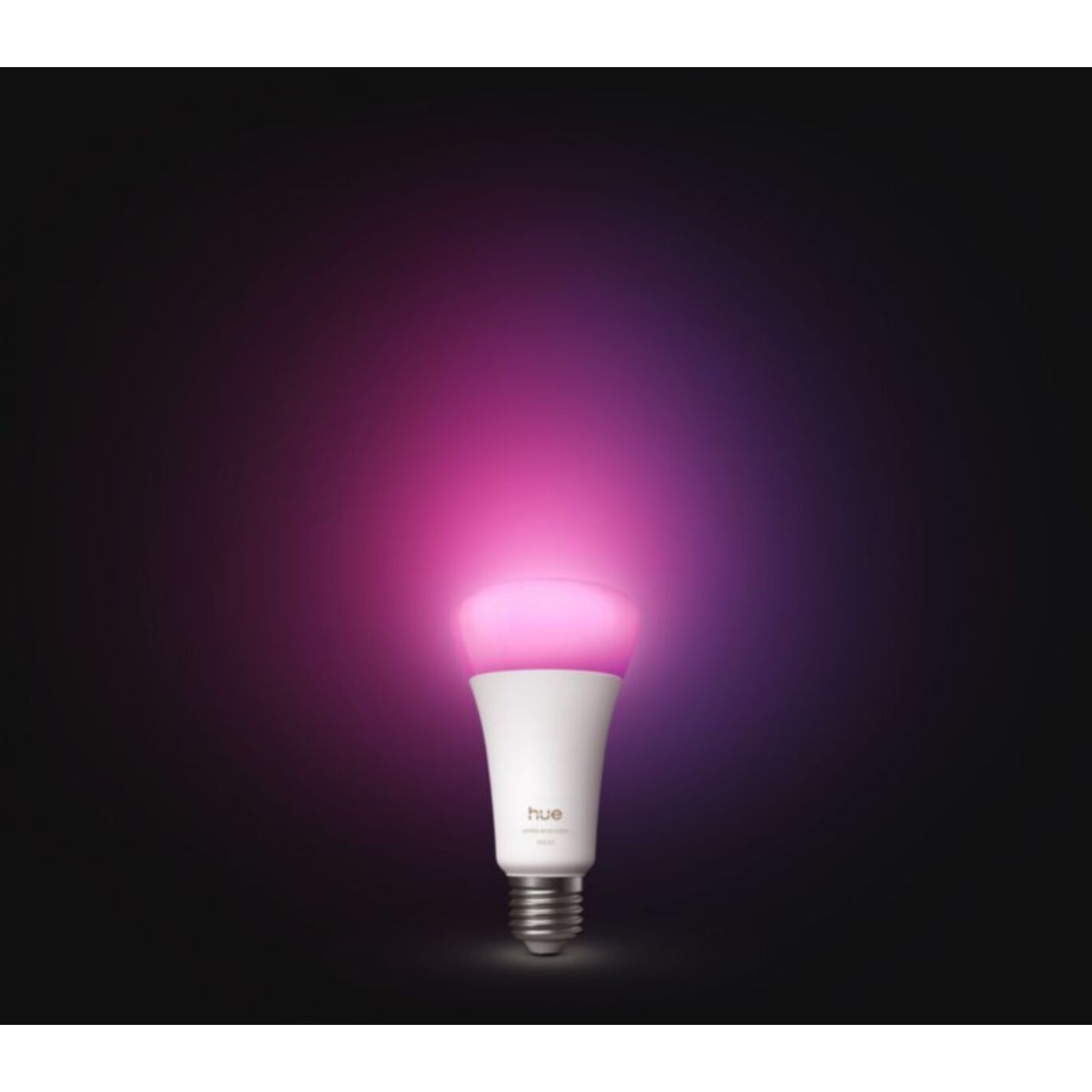 Ampoule LED connectée PHILIPS HUE E27 White&Color Ambiance 100W
