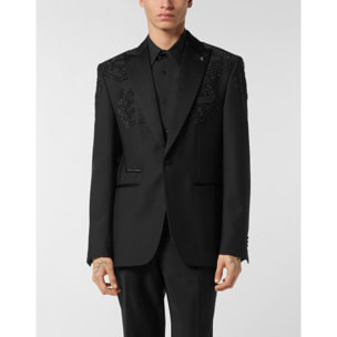 PHILIPP PLEIN Blazer de un botón Slim Fit MONOGRAM