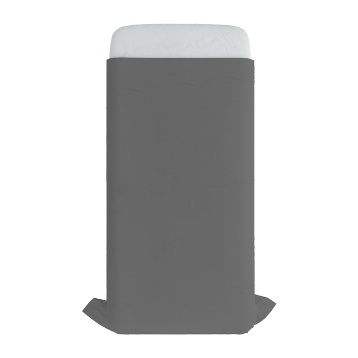 LENZUOLO SOPRA TINTA UNITA MAX COLOR, 100% COTONE - SINGOLO