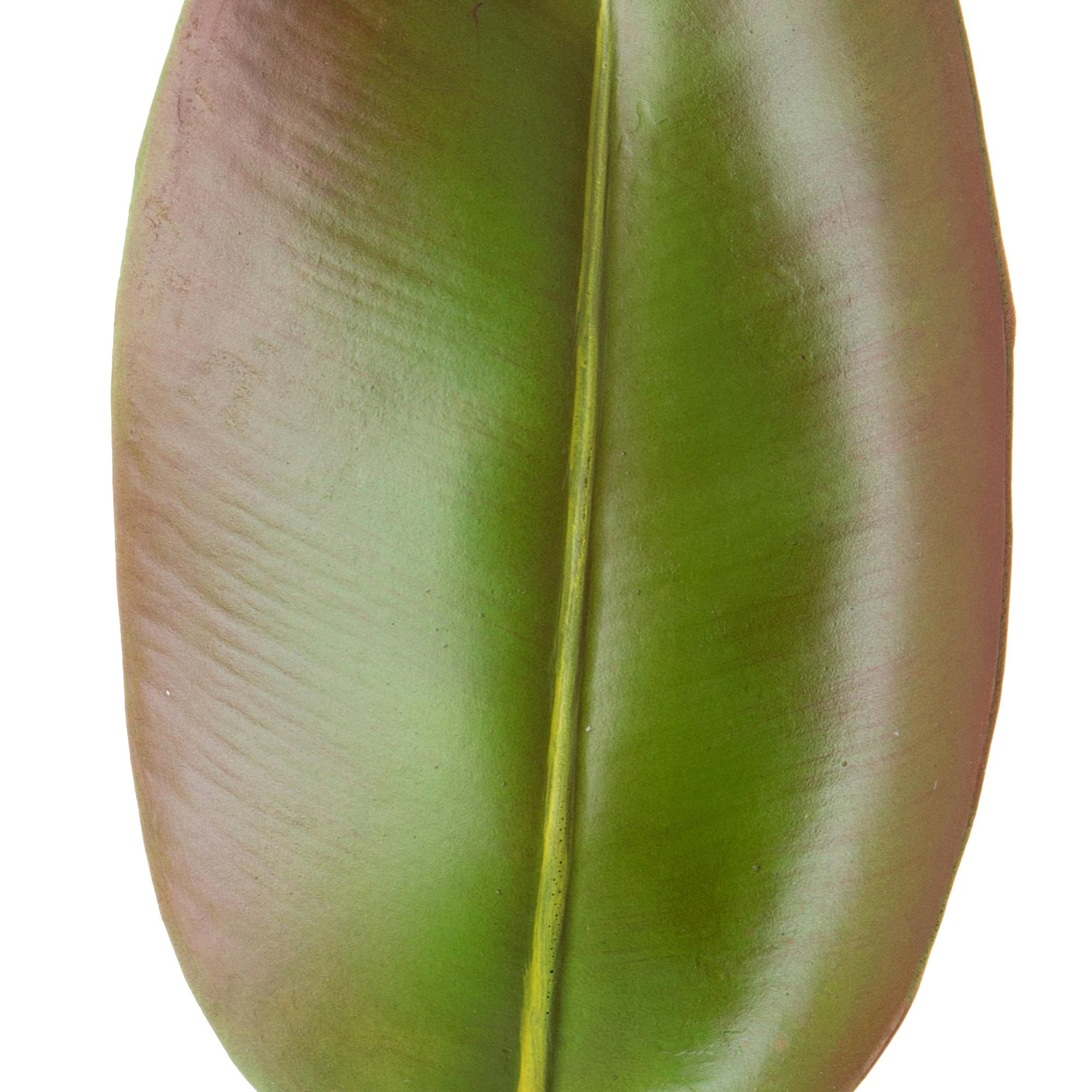 Foglia Ficus 74 Cm - Pezzi 4 - 14X74X14cm - Colore: Verde - Bianchi Dino - Piante Artificiali