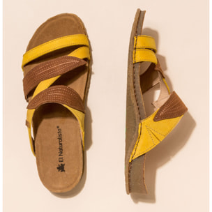 Sandalias N5812 PLEASANT CURRY-WOOD/PANGLAO color Curry-wood