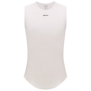 Delta Linea – Camiseta Interior Sin Mangas Hombre - Blanco - Unisex
