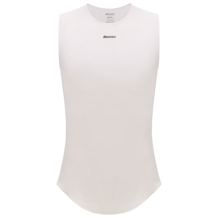 Delta Linea – Camiseta Interior Sin Mangas Hombre - Blanco - Unisex