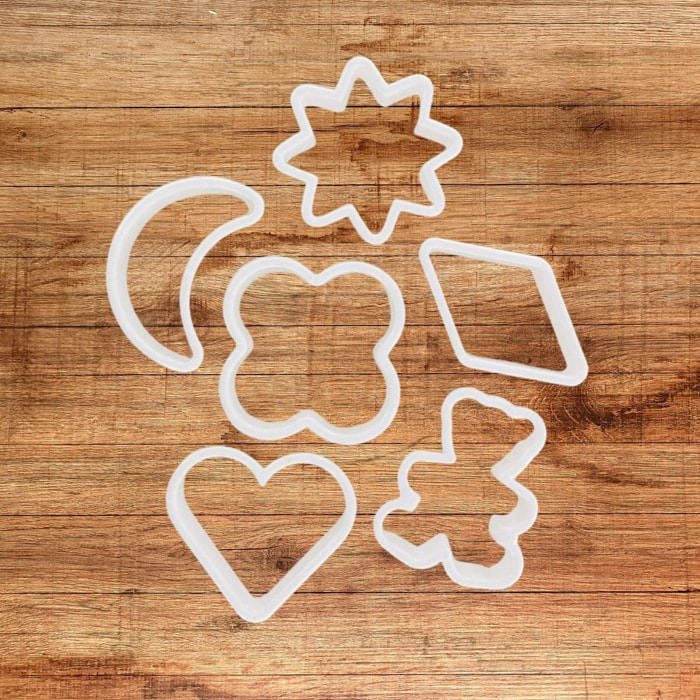 Lot de 6 emporte-pièces Zenker Emporte-pièces