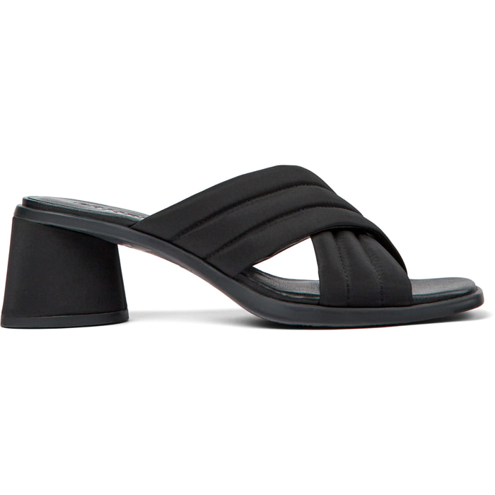 Sandalias - CAMPER Kiara - Negro - Textil técnico (poliéster reciclado)