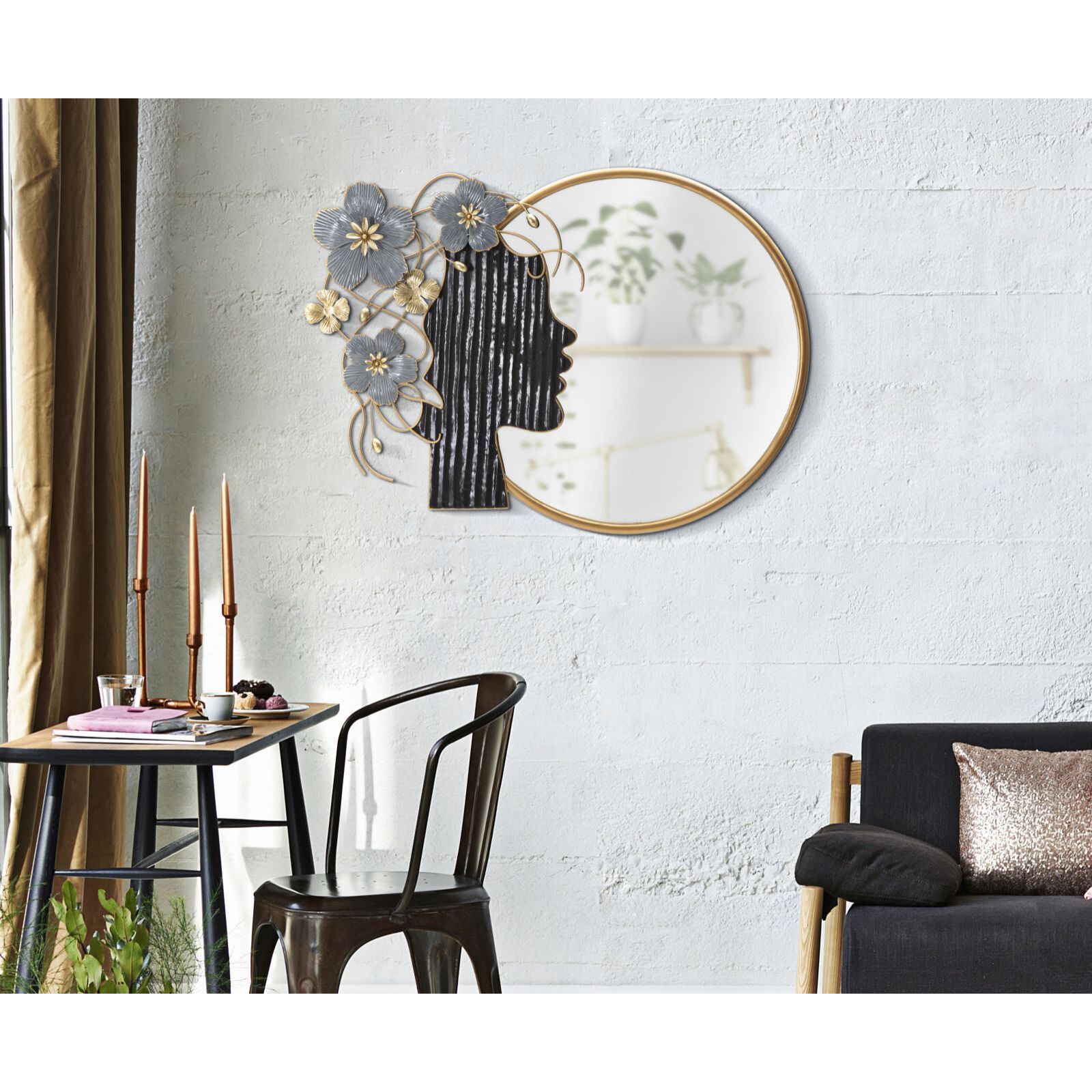 SPECCHIO DA MURO WOMAN CM 81,9X7X61