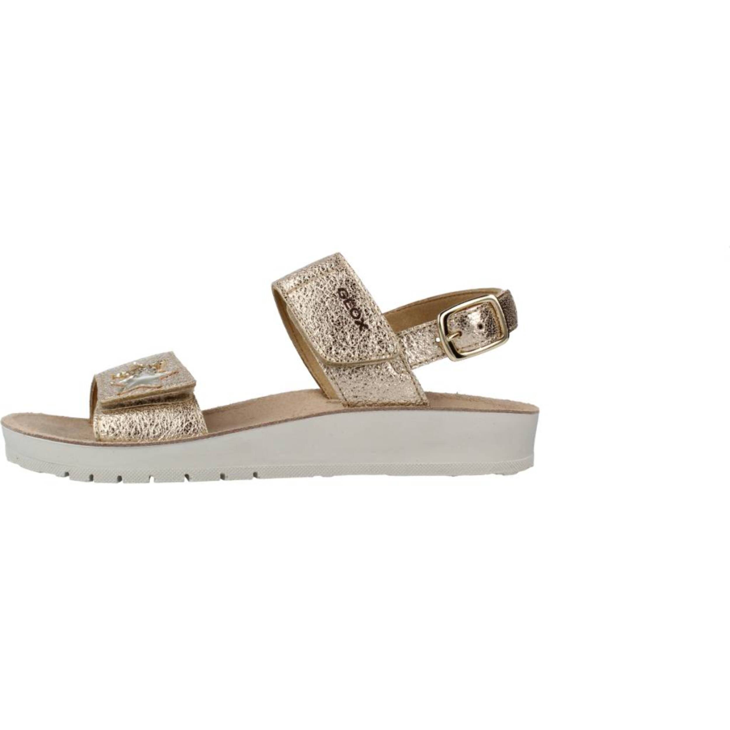 Sandalias Niña de la marca GEOX  modelo J SANDAL COSTAREI GI ORO