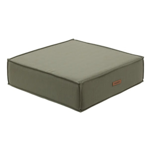 Coussin de sol Korai vert laurier 45x45cm