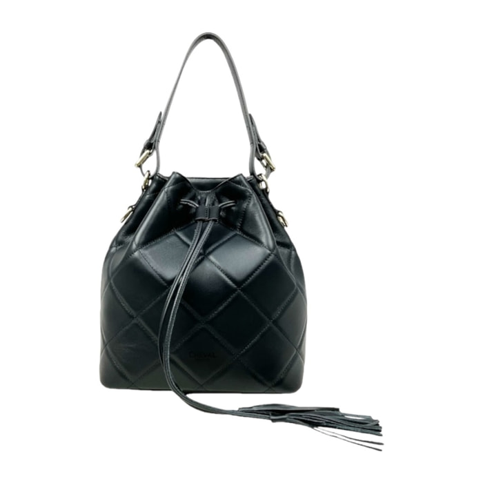 Bolso de hombro Cheval Firenze Nicole Negro