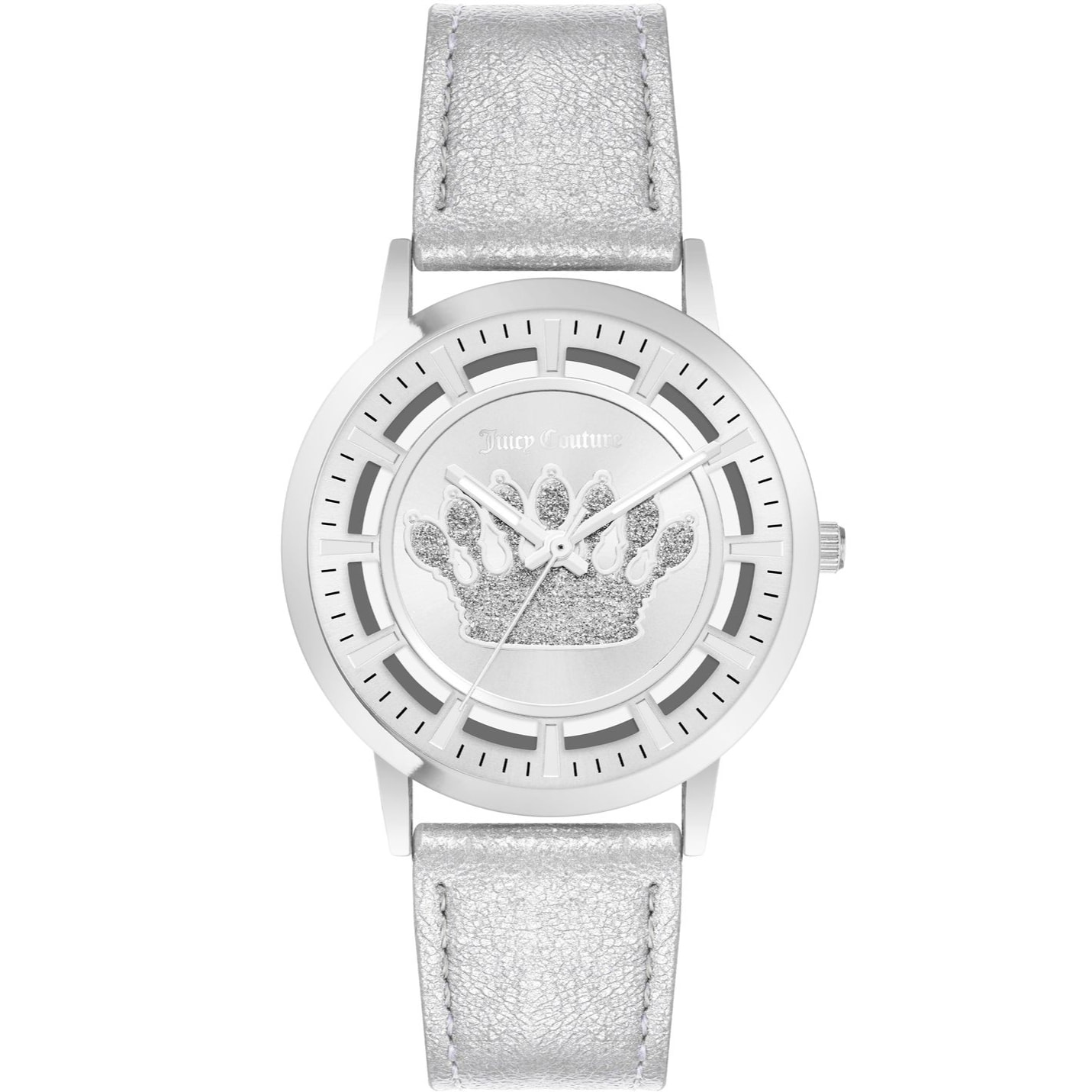 Reloj Juicy Couture JC1345SVSI Mujer Analogico Cuarzo con Correa de Polipiel