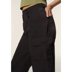 Pantaloni Cargo carrot fit in nylon navetta