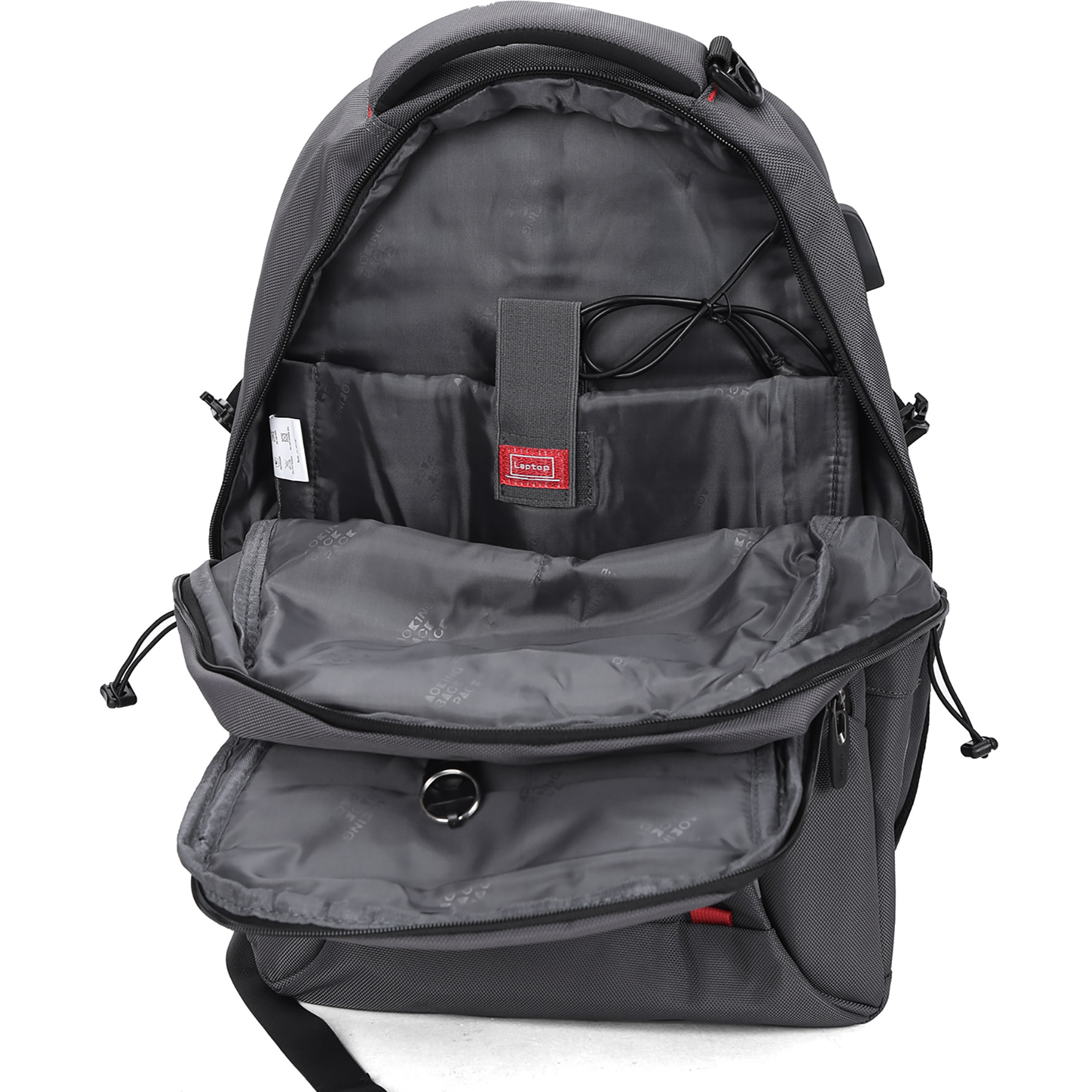 Zaino  da uomo Textile Polyester 34x48x16 cm