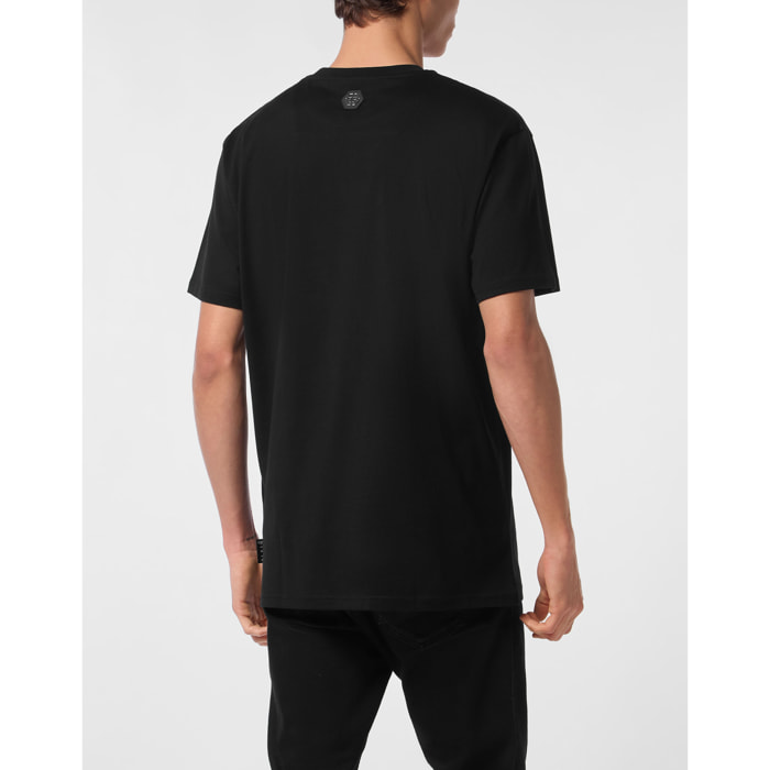 PHILIPP PLEIN T-Shirt Round Neck SKULL