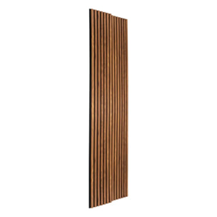 Panneau décoratif mural Colva bois foncé 240x60cm