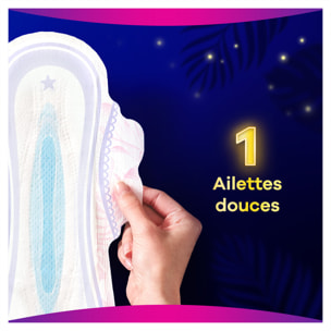 2x56 Serviettes Hygiéniques Always Platinum - Secure Night