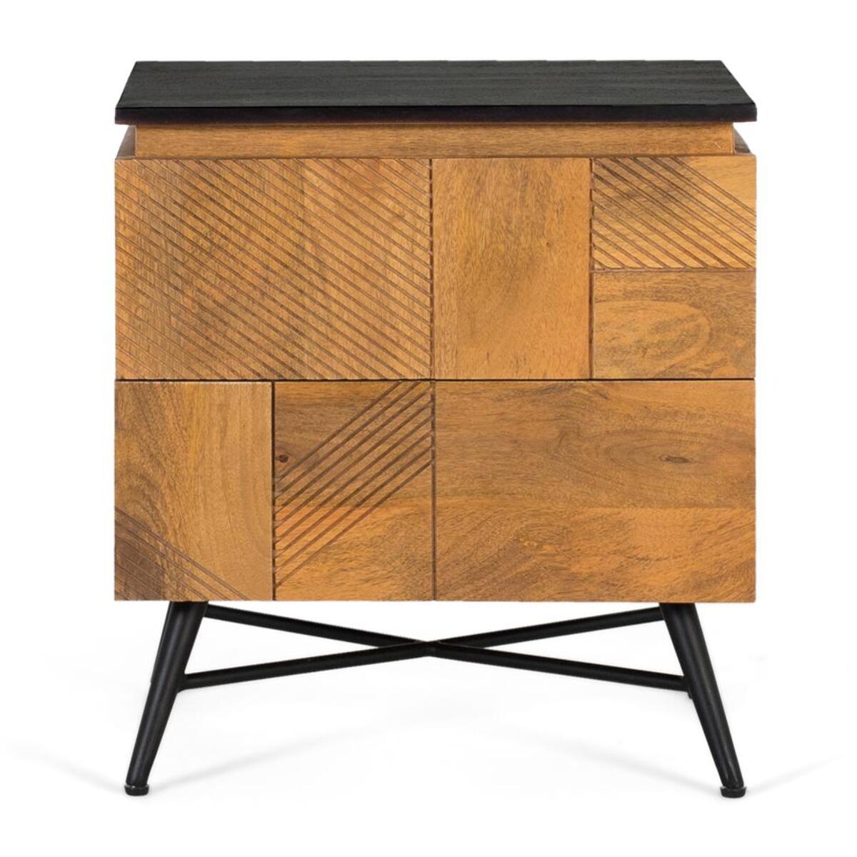 Mesita de noche - banco a los pies de la cama 55x50x40