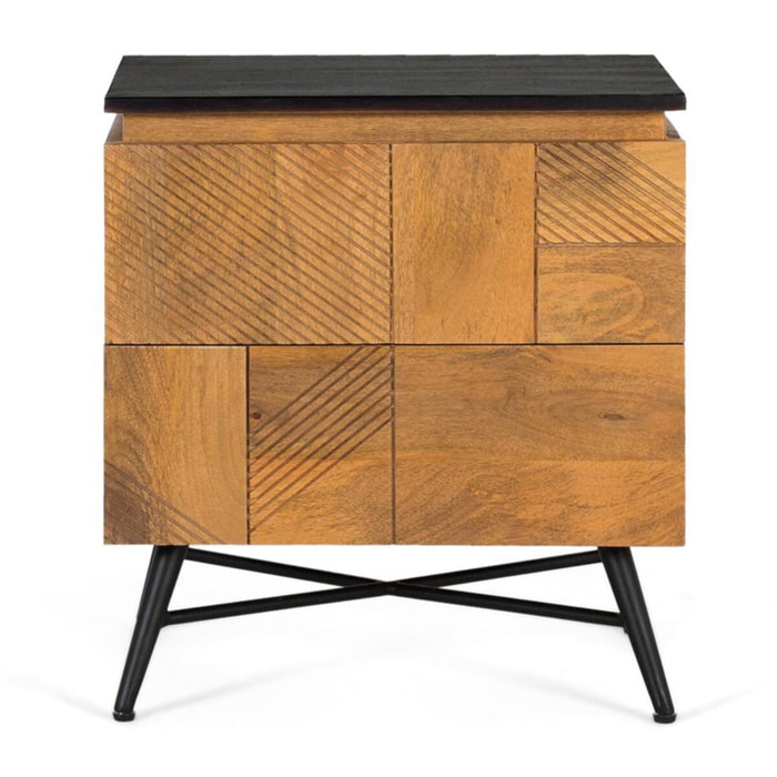 Mesita de noche - banco a los pies de la cama 55x50x40