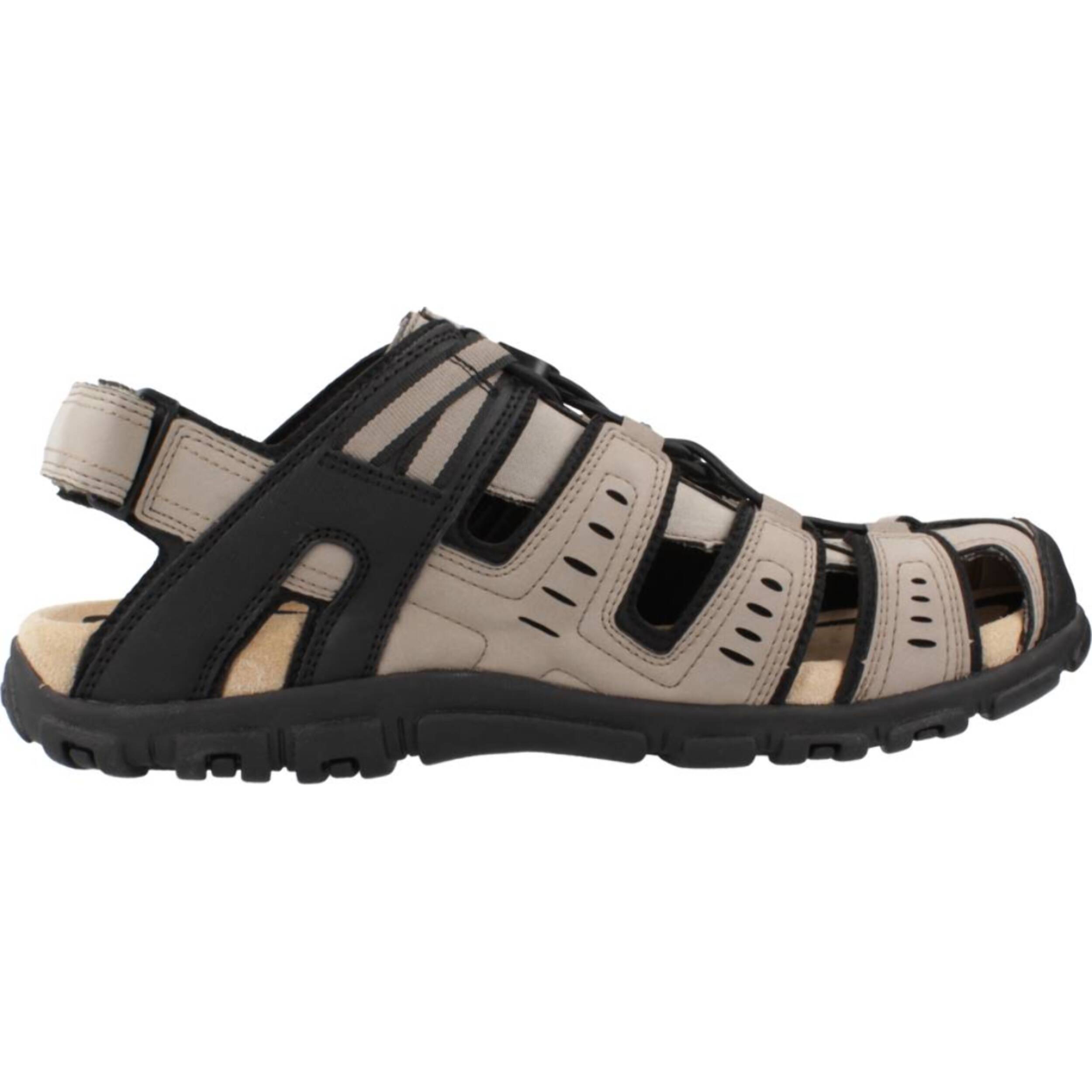 Sandalias Hombre de la marca GEOX  modelo U S.STRADA C MARRON CLARO