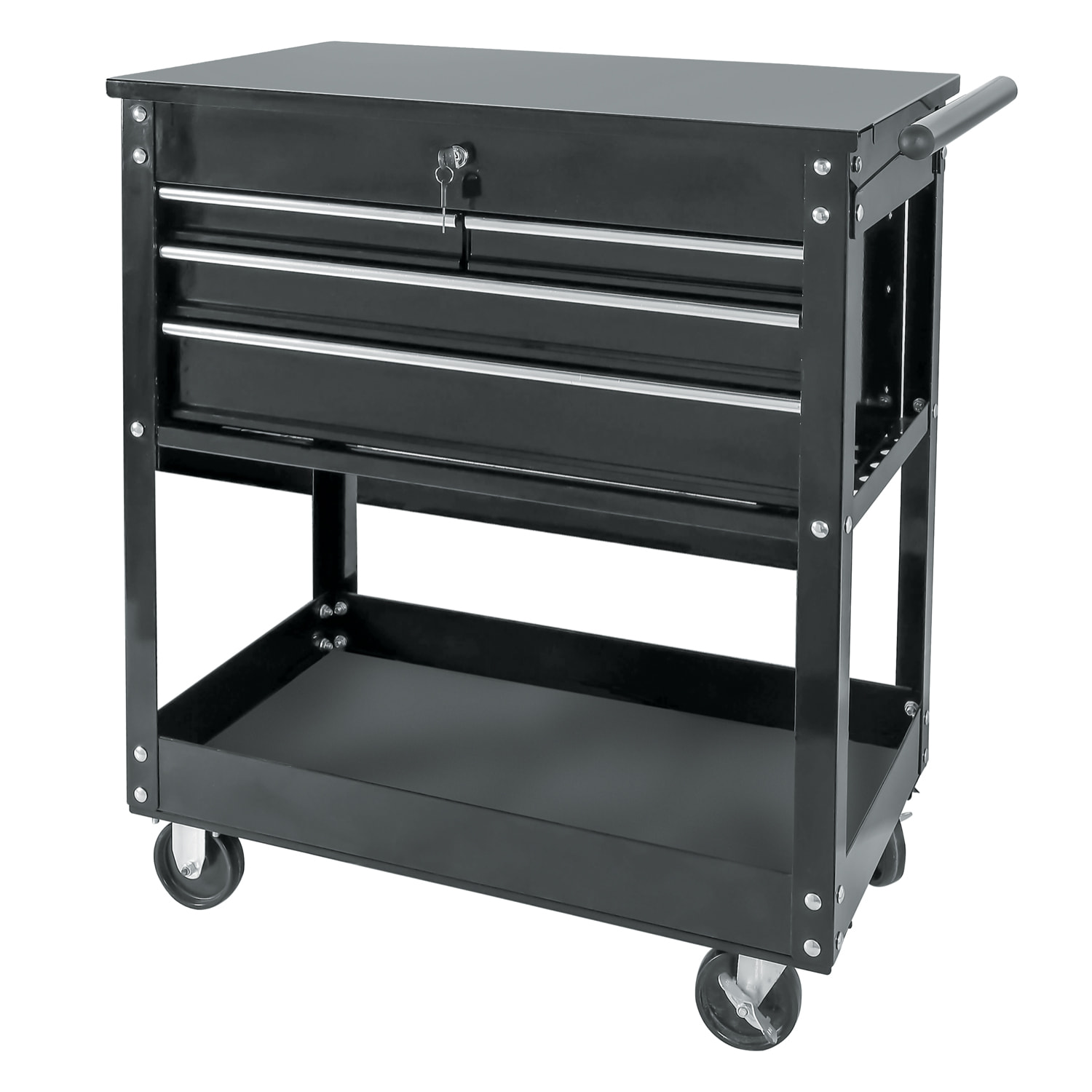 Phoenix TC Series TC3316BK servante dâ€™atelier 33 pouces noire avec tiroirs verrouillables