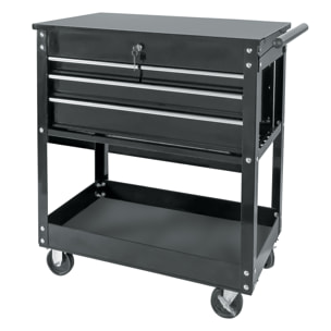 Phoenix TC Series TC3316BK servante dâ€™atelier 33 pouces noire avec tiroirs verrouillables