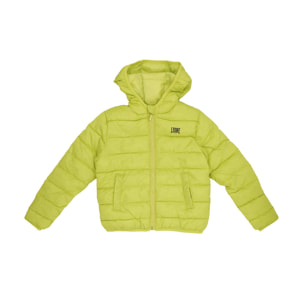 Plumífero infantil con capucha 100gr. Básico