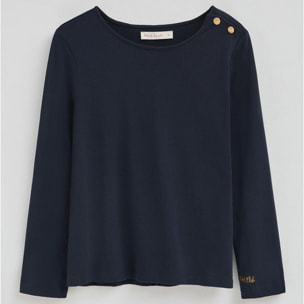 Maglietta blu marino Ulan Nautic Polo Club