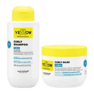 ALFAPARF Yellow Kit Shampoo 500ml + Mask 300ml