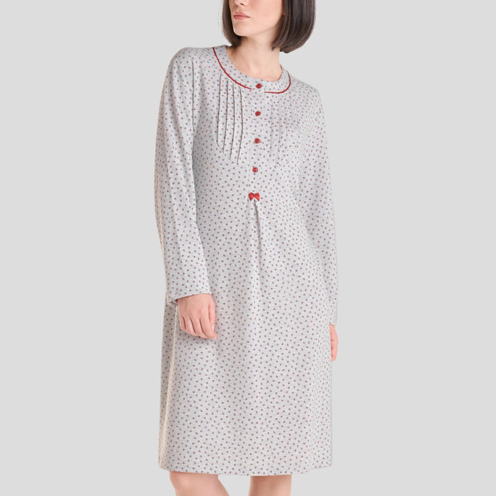 Camison largo de mujer Rojo