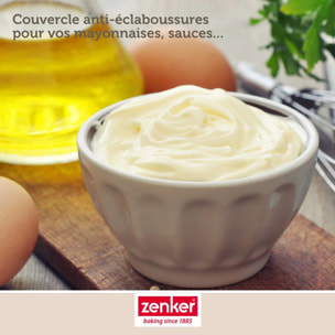 Set de 2 couvercles 30/30 cm en plastique avec 2 ustensiles Zenker Smart Pastry