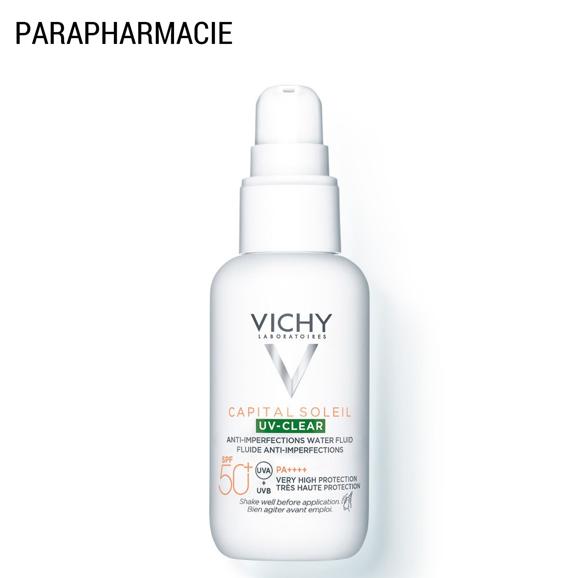 Capital Soleil UV-Clear SPF50+ - Fluide Anti-Imperfections 40 ml