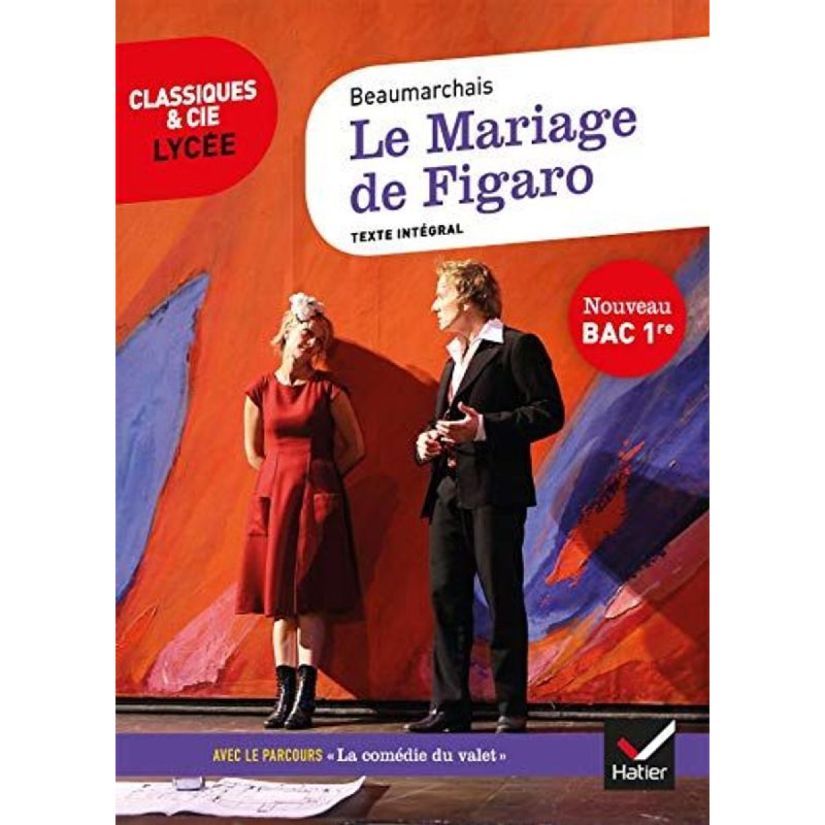 Caron de Beaumarchais, Pierre-Augustin | Le Mariage de Figaro: suivi du parcours « La comédie du valet » | Livre d'occasion