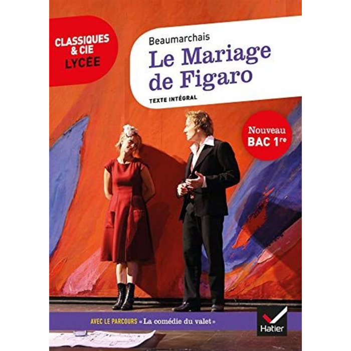 Caron de Beaumarchais, Pierre-Augustin | Le Mariage de Figaro: suivi du parcours « La comédie du valet » | Livre d'occasion