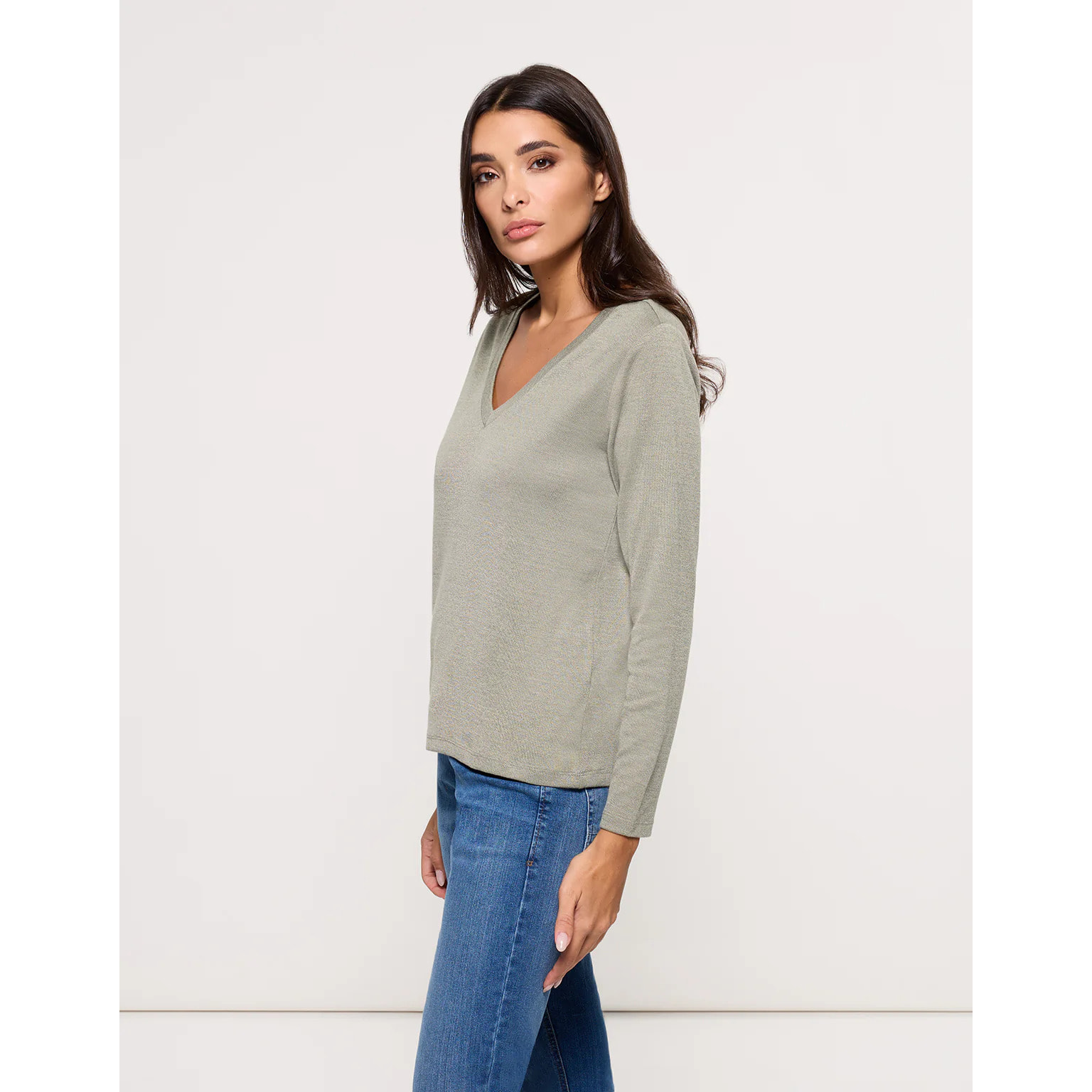 Camiseta Manga Larga Caqui - Imarama