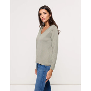 Camiseta Manga Larga Caqui - Imarama