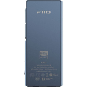 DAC audio FIIO Ampli portable KA17 USB-C Bleu