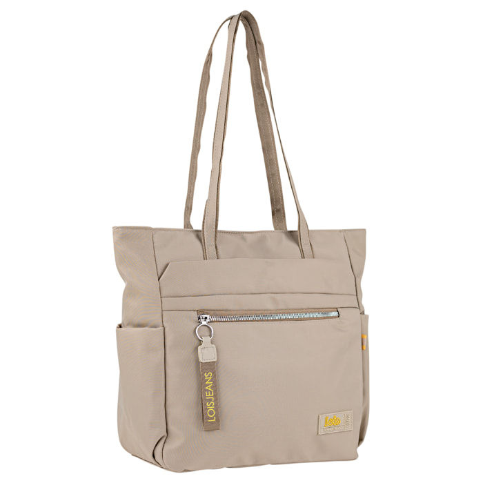 Bolso Shopper-Tote Lois Aylmer Beige