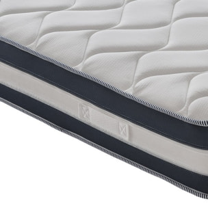 Materasso 120x200 in Memory Foam - Altezza 26 cm - 9 Zone di comfort - Memory Gel Rinfrescante