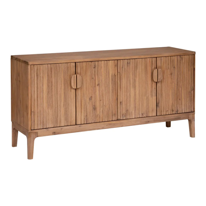Buffet 4 portes "Sabor" - 4 portes - bois d'acacia