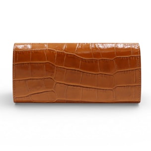 Portafoglio Cheval Firenze Cosmo Croc Cuoio